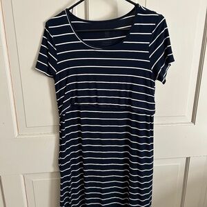 Kindred Bravely Eleanora Maternity & Nursing Lounge Dress, Size S